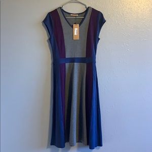 Color block dress